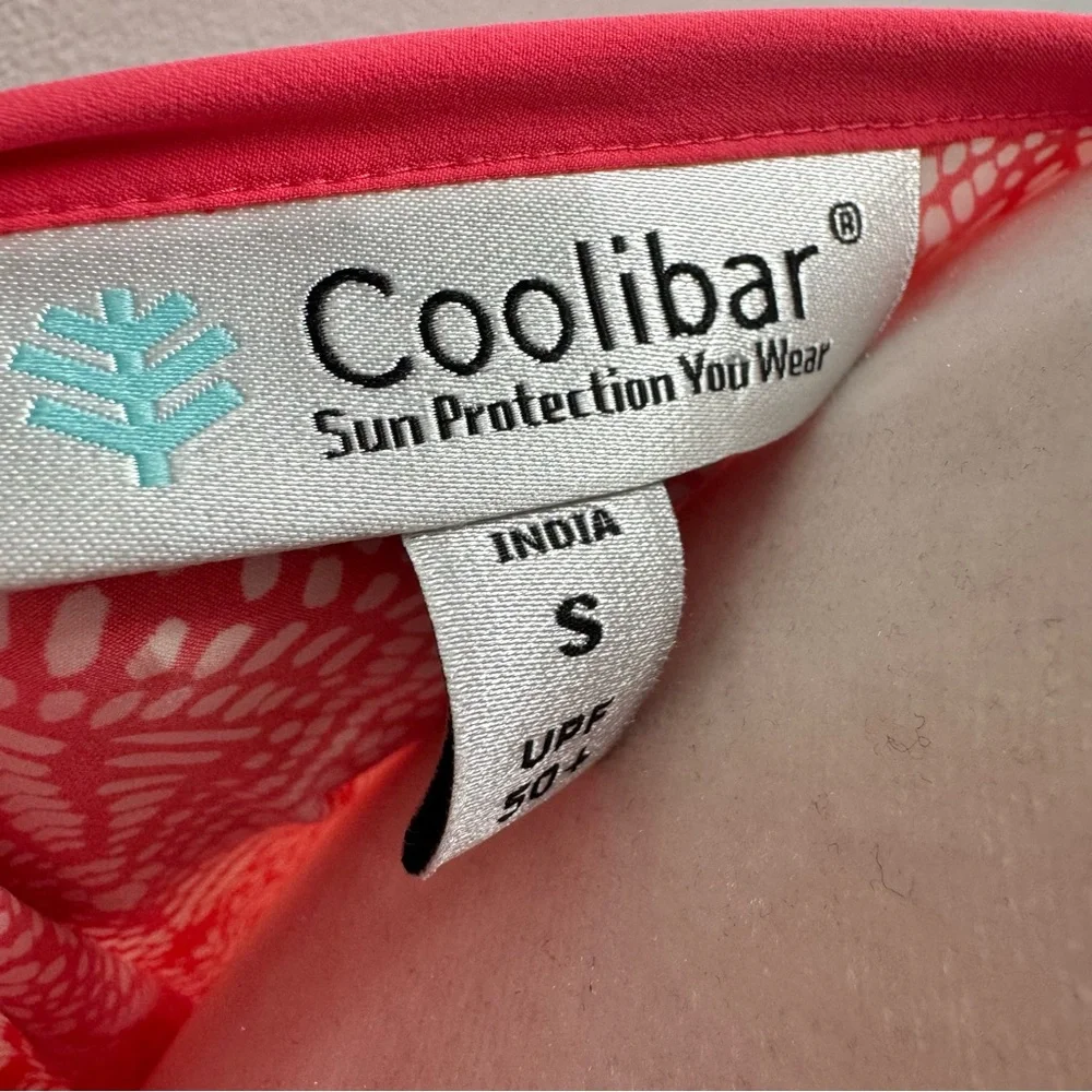 Coolibar UPF 50+ Women's Calvada Cover-Up Dress Sun Protective Pink Small S - Picture 7 of 11